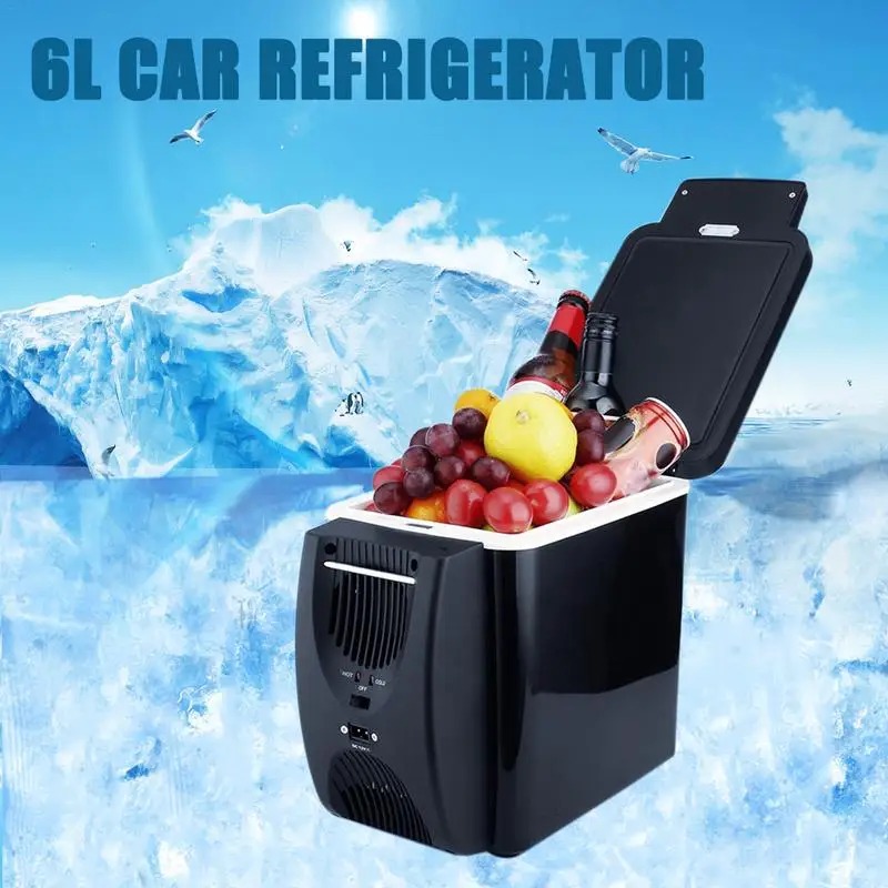 Portable Mini Car Refrigerator - Outdoor Camping Fridge ulasan dan harga