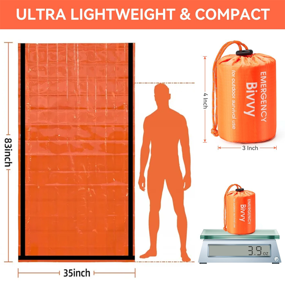 Emergency Sleeping Bag Surviva - Emergency Mylar Blanket ulasan dan harga