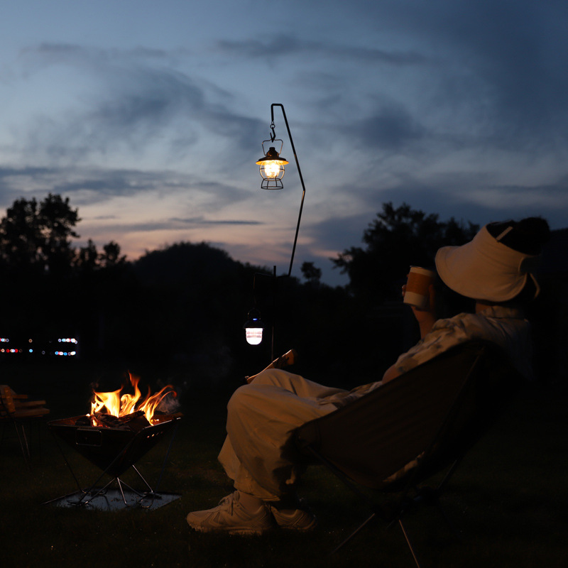 Outdoor thickened stainless st - Outdoor Camping Wood Burning Stove ulasan dan harga