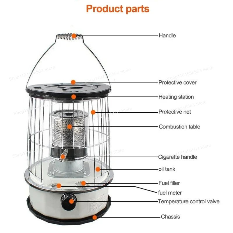 Portable Heater Ice Fishing Ca - Outdoor Camping Stove ulasan dan harga