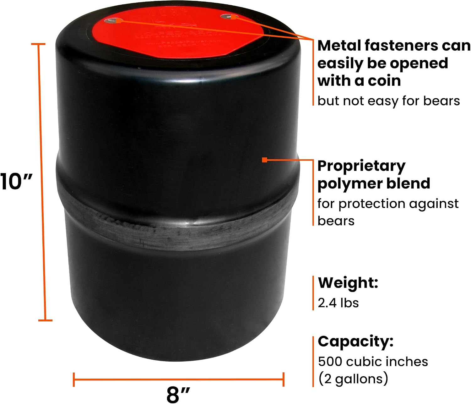Lightweight Bear-Proof Food Ca - Bear Canister ulasan dan harga