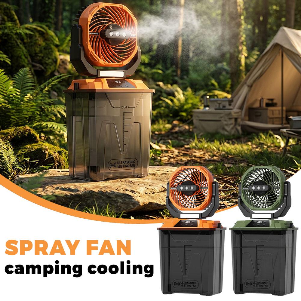 New Outdoor Misting Fan Campin - Outdoor Camping Fan ulasan dan harga