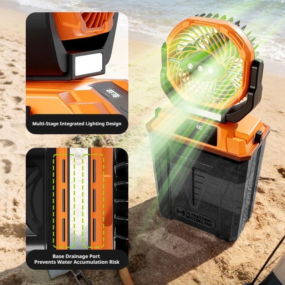 New Outdoor Misting Fan Campin - Outdoor Camping Fan ulasan dan harga