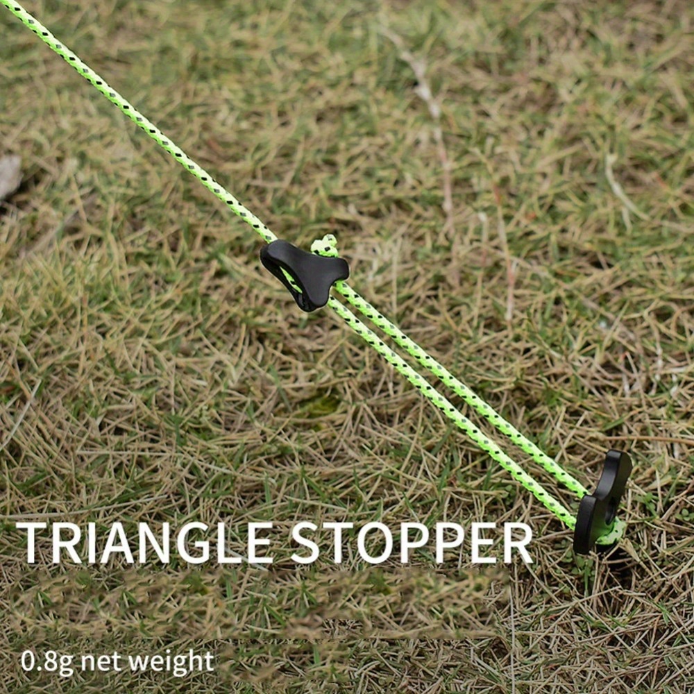 10pcs Camping Tent Rope Buckle - Outdoor Camping Extension Cord ulasan dan harga
