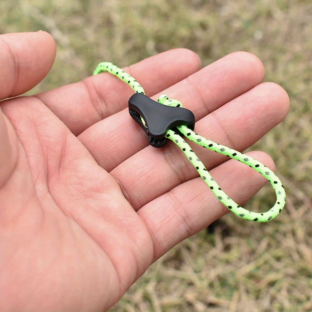 10pcs Camping Tent Rope Buckle - Outdoor Camping Extension Cord ulasan dan harga
