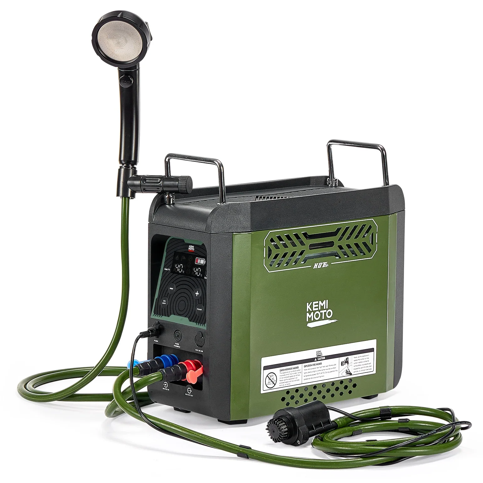 KEMIMOTO Water Heater Portable - Outdoor Camping Heater ulasan dan harga