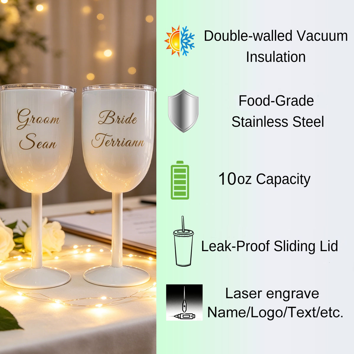 Custom Stainless Steel Wine Gl - Outdoor Camping Direct ulasan dan harga