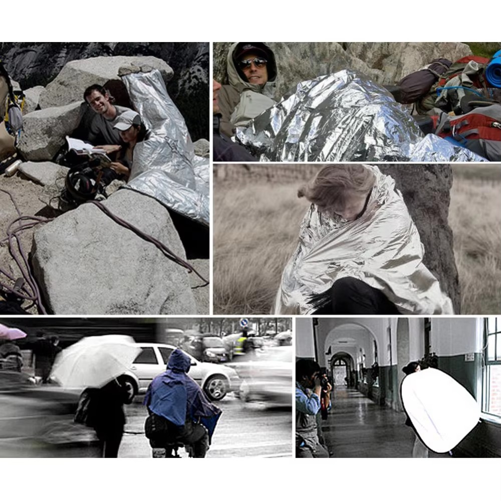 Mylar foil Emergency Survival  - Emergency Mylar Blanket ulasan dan harga