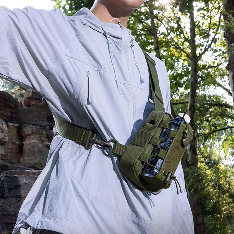 Outdoor Water Bottle Waist Bag - Outdoor Camping Water Tank ulasan dan harga