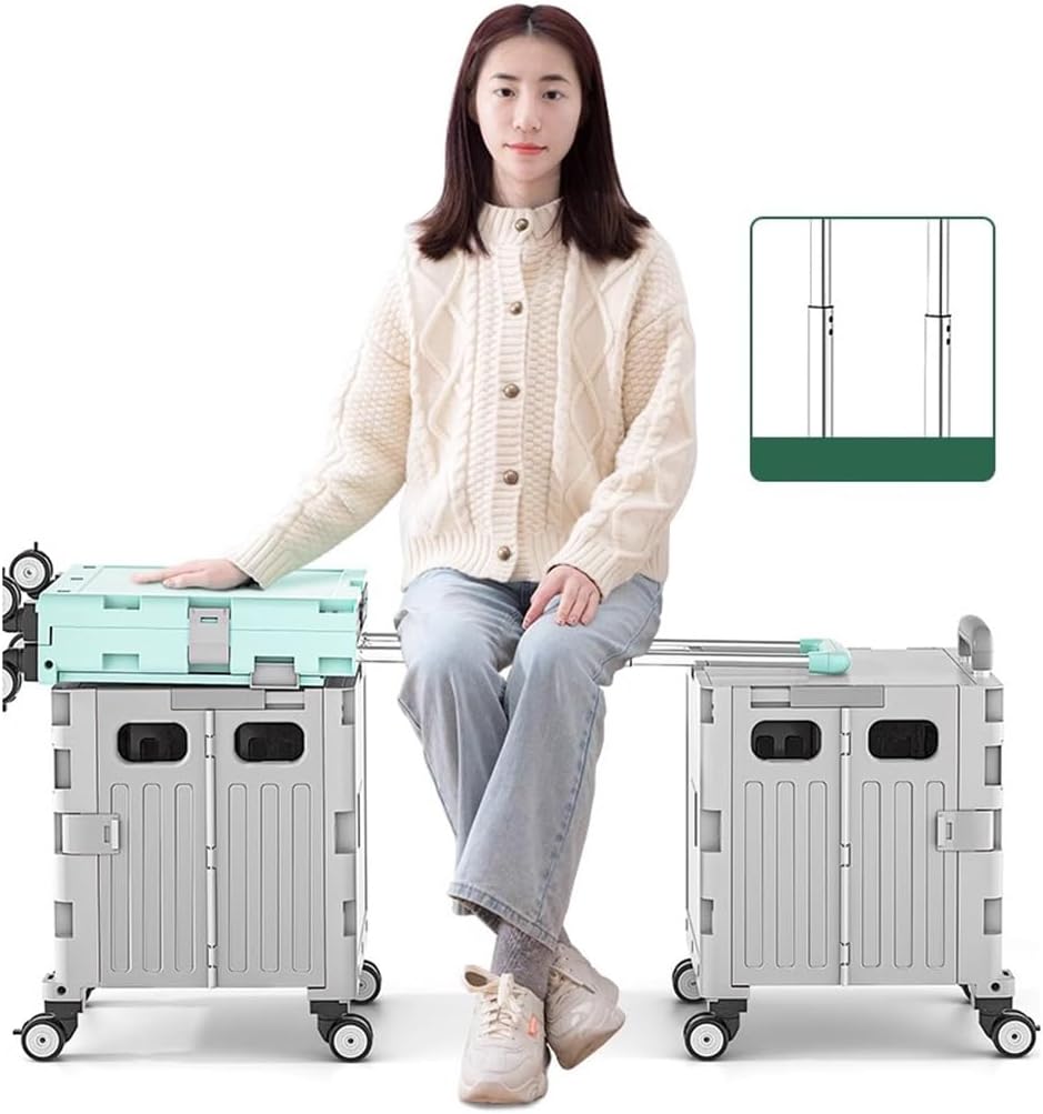 Multifunctional Camping Trolle - Outdoor Camping Folding Storage Box ulasan dan harga