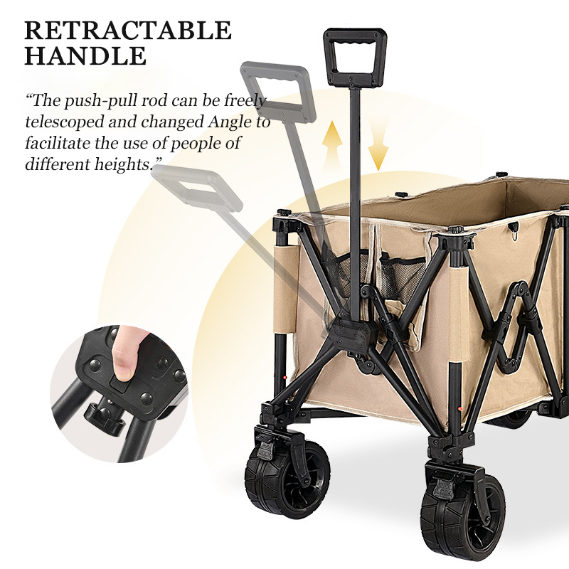 Extra Long Extender Wagon Cart - Outdoor Camping Wagon ulasan dan harga