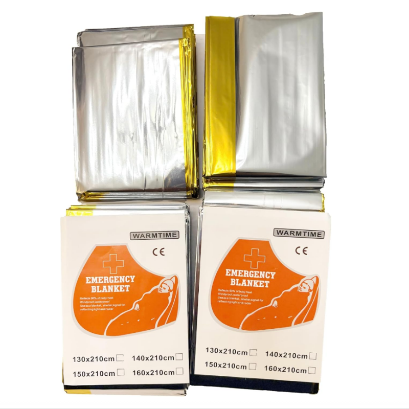 4 Pack Gold Silver Mylar Emerg - Emergency Mylar Blanket ulasan dan harga