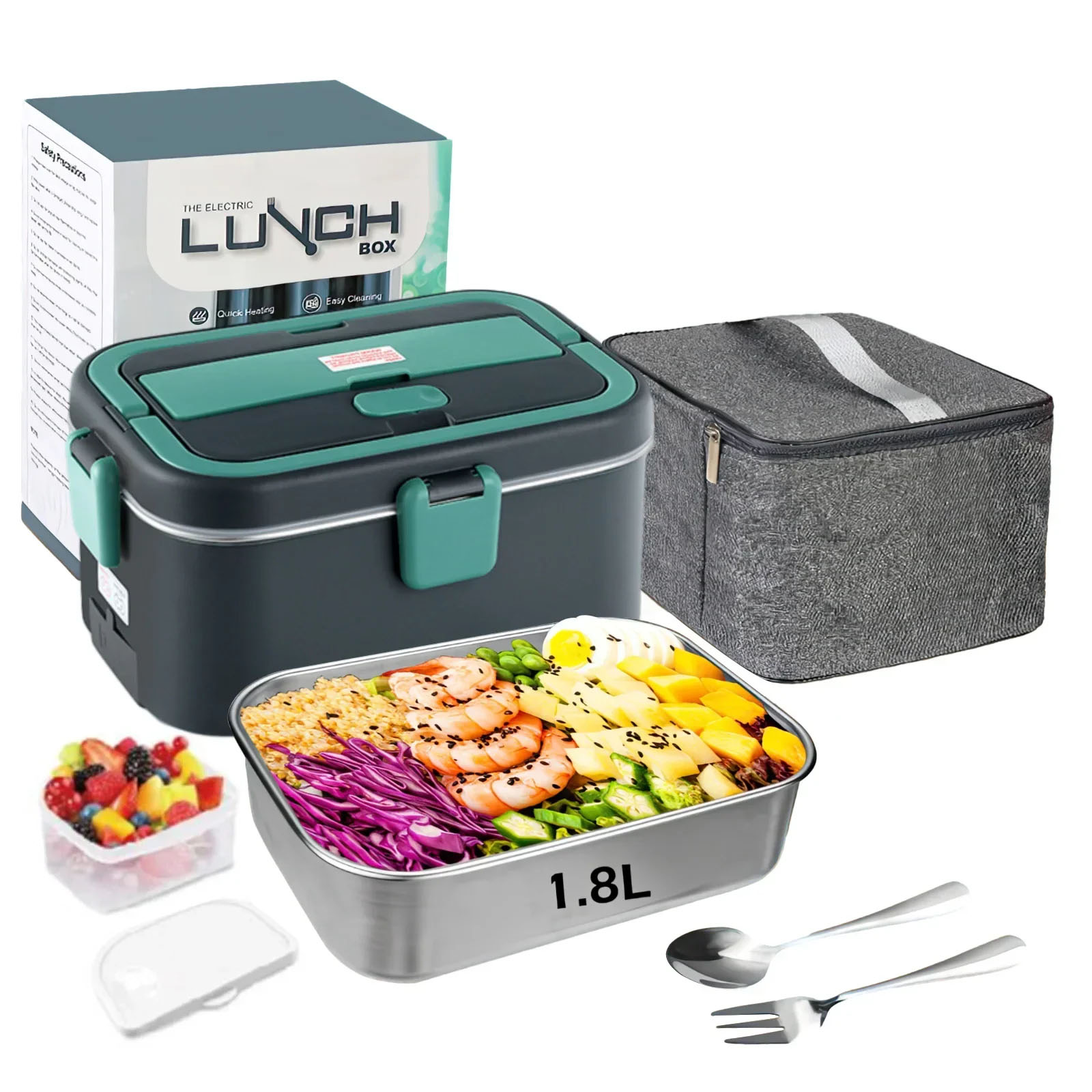 Electric Lunch Box Food Warmer - Outdoor Camping Heater ulasan dan harga