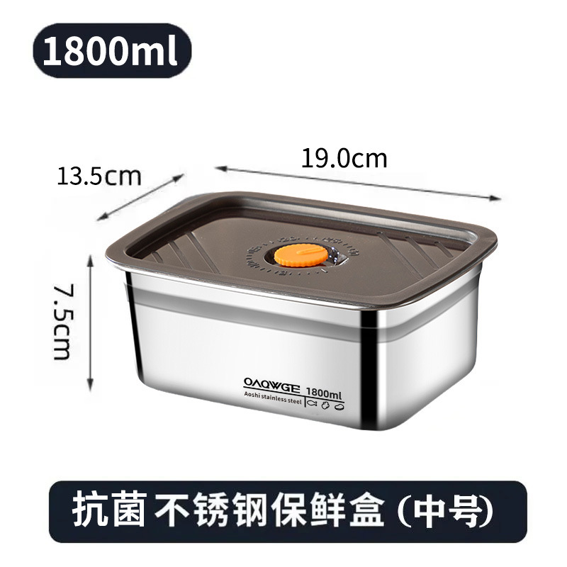 1/4PCS Stainless Steel Lunch B - Outdoor Camping Fridge ulasan dan harga