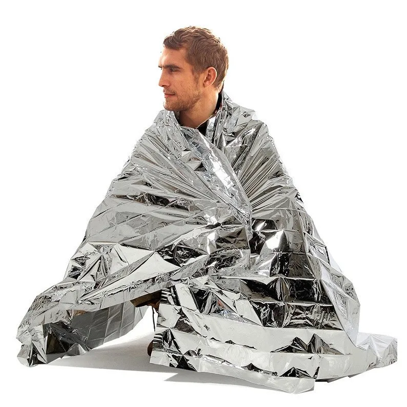 4pcs Emergency Mylar Thermal B - Emergency Mylar Blanket ulasan dan harga