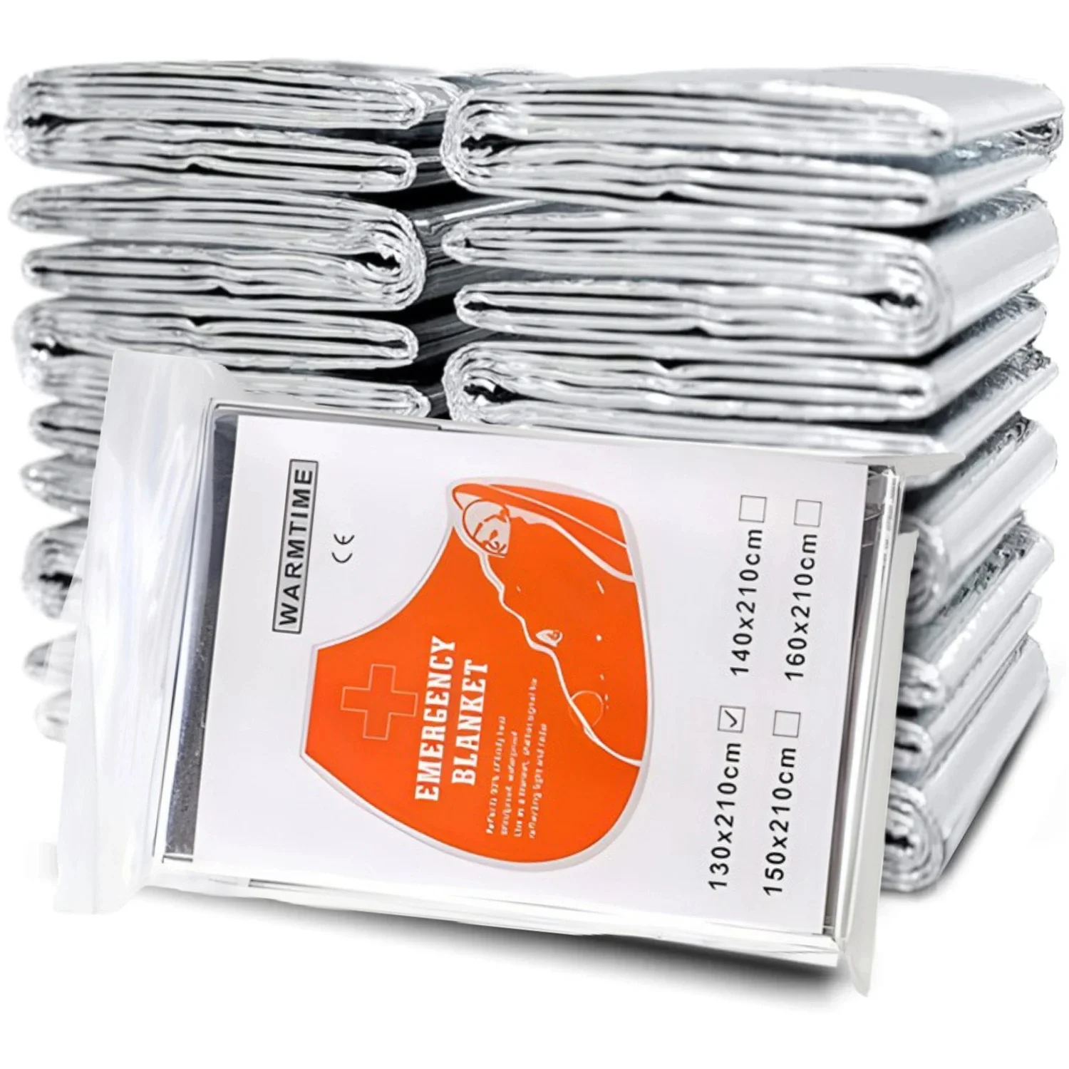 4pcs Emergency Mylar Thermal B - Emergency Mylar Blanket ulasan dan harga