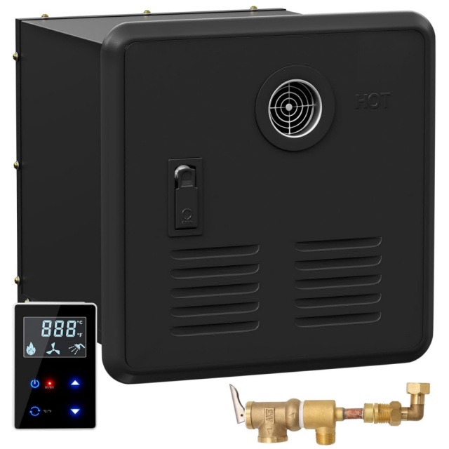 Portable 12V Gas Water Heater  - Outdoor Camping Heater ulasan dan harga