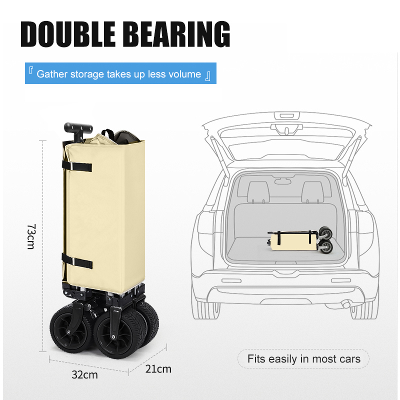 Outdoor Collapsible Camping Ca - Outdoor Camping Wagon ulasan dan harga