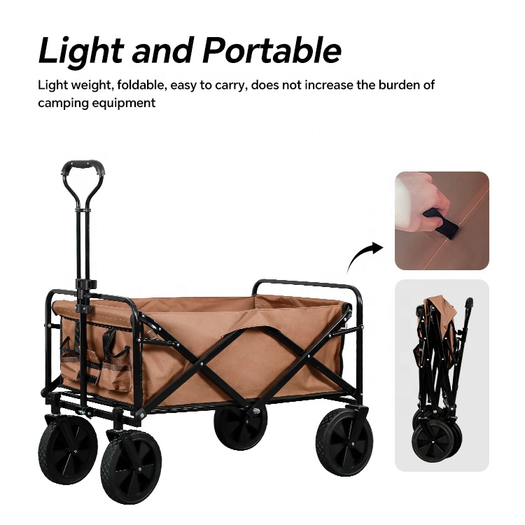 HOMFUL Fishing Bollerwagen Col - Outdoor Camping Wagon ulasan dan harga