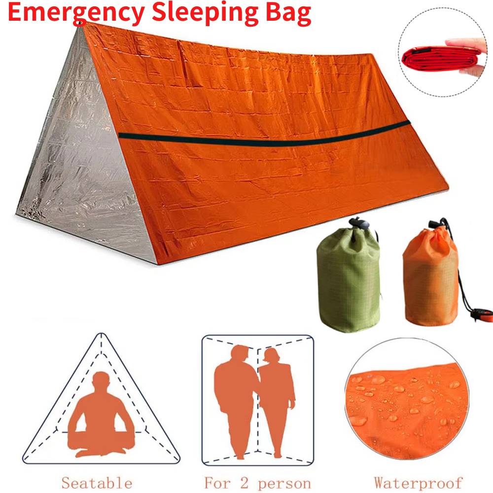 Portable Waterproof Emergency  - Emergency Mylar Blanket ulasan dan harga