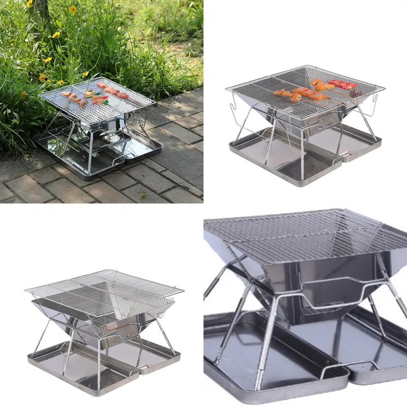 Outdoor folding grill Amazon h - Outdoor Camping Stove ulasan dan harga