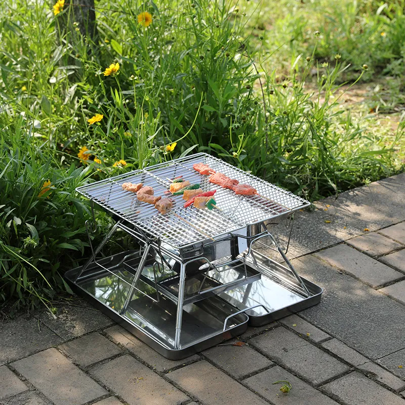 Outdoor folding grill Amazon h - Outdoor Camping Stove ulasan dan harga