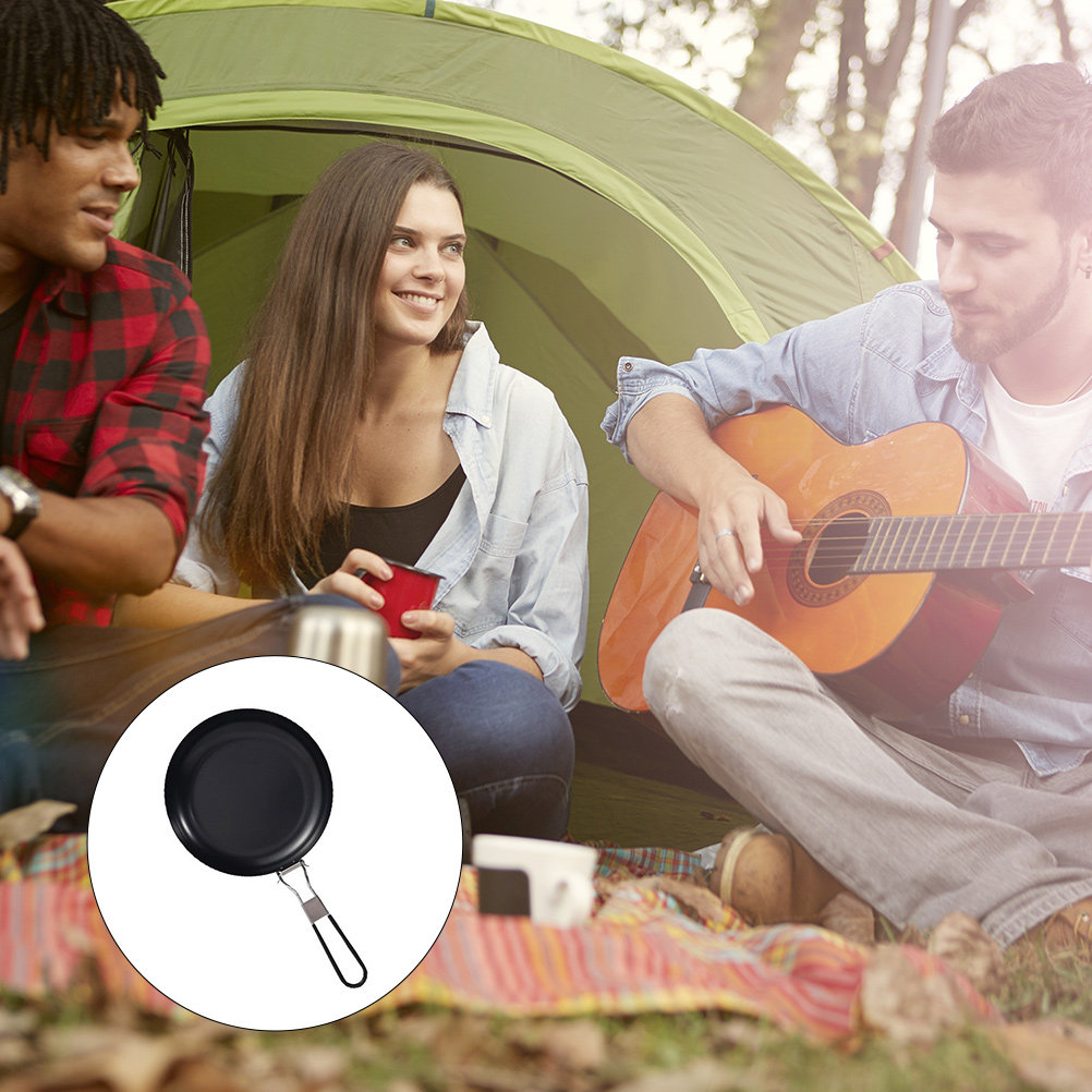 9 Inch Non-Stick Camping Fryin - Outdoor Camping Grill ulasan dan harga