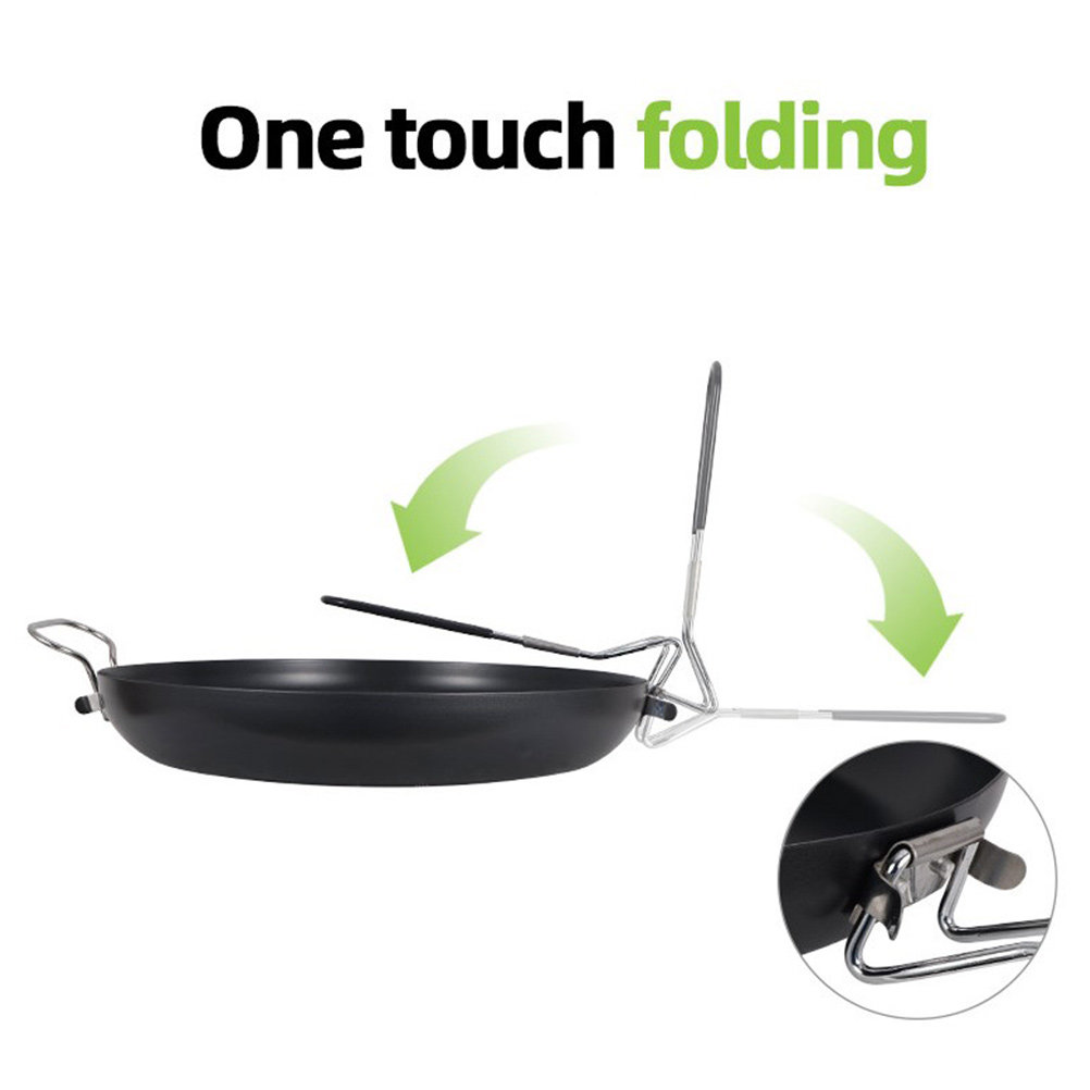 9 Inch Non-Stick Camping Fryin - Outdoor Camping Grill ulasan dan harga