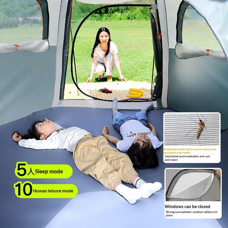 Automatic Thickened Outdoor Ca - Outdoor Camping Automatic Quick Opening Tent ulasan dan harga
