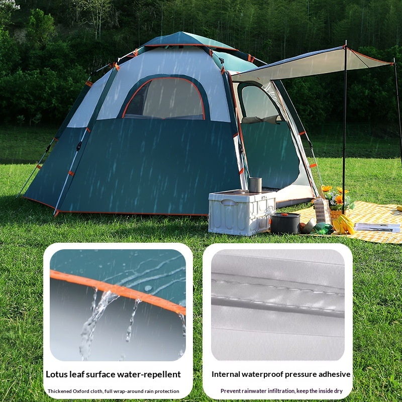 Automatic Thickened Outdoor Ca - Outdoor Camping Automatic Quick Opening Tent ulasan dan harga