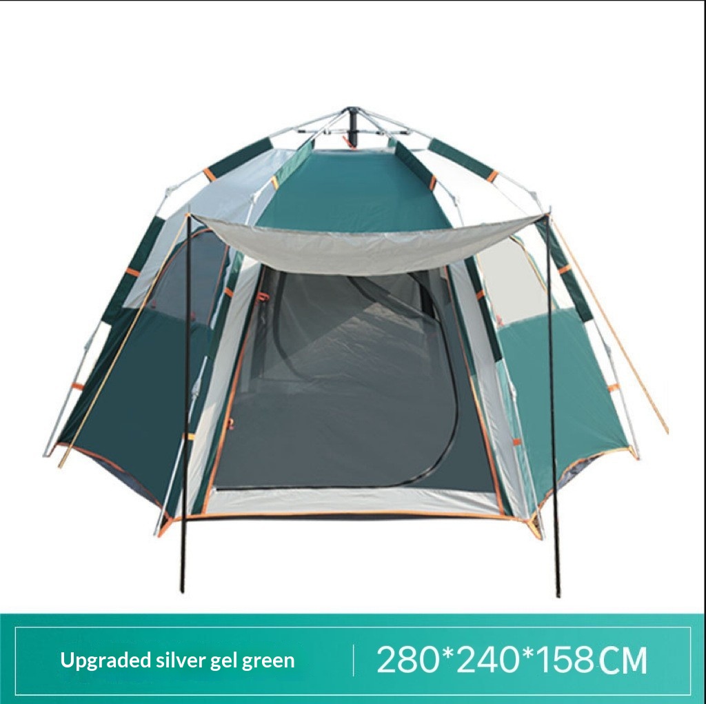 Automatic Thickened Outdoor Ca - Outdoor Camping Automatic Quick Opening Tent ulasan dan harga