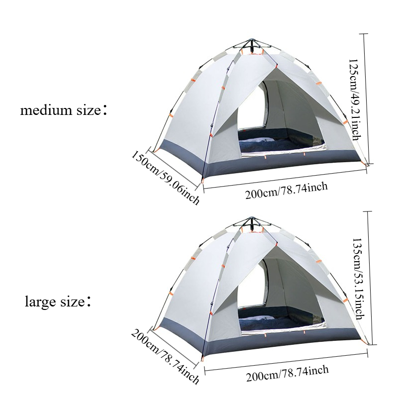 Automatic Pop Up Camping Tent, - Outdoor Camping Automatic Quick Opening Tent ulasan dan harga