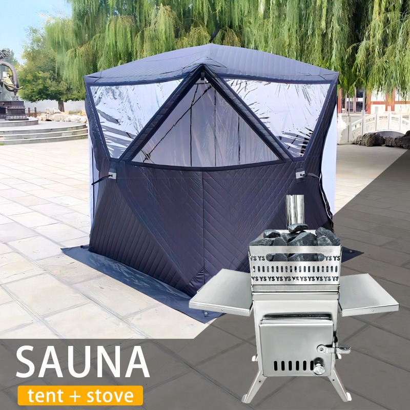 Stainless Steel Sauna Stove fo - Outdoor Camping Wood Burning Stove ulasan dan harga