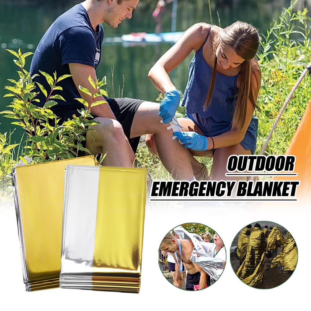 Hypothermia Rescue First Aid C - Emergency Mylar Blanket ulasan dan harga