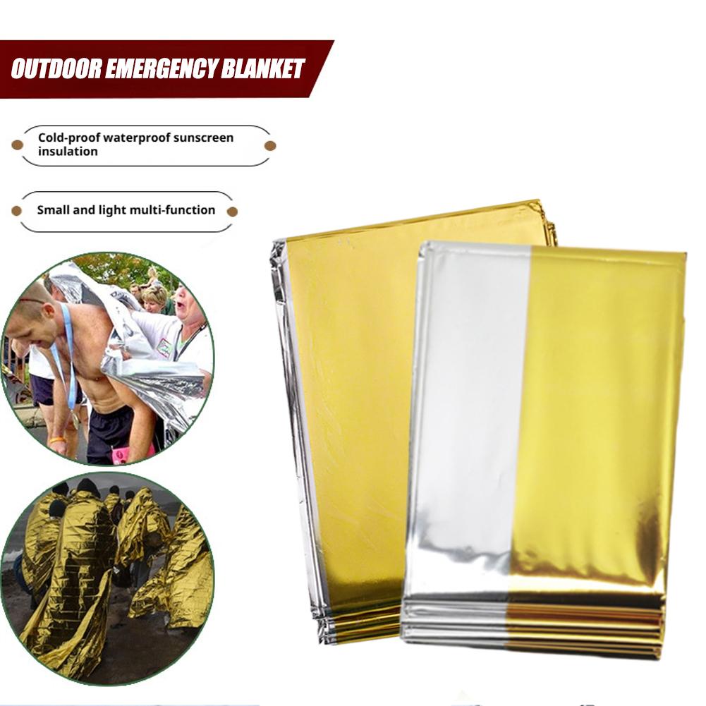 Hypothermia Rescue First Aid C - Emergency Mylar Blanket ulasan dan harga