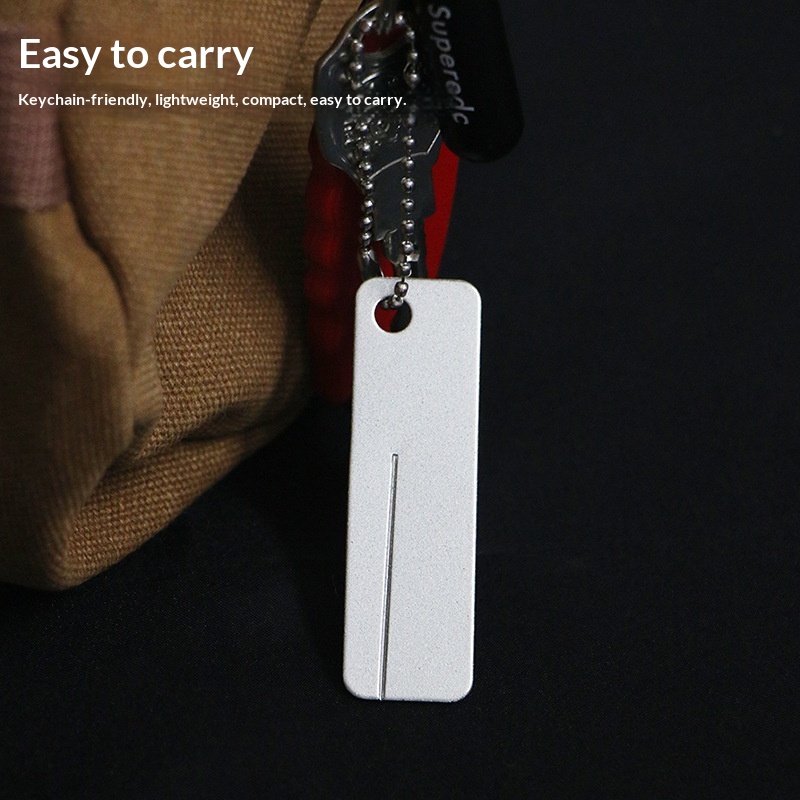 Mini Diamond Sharpening Stone  - Outdoor Camping Knife ulasan dan harga