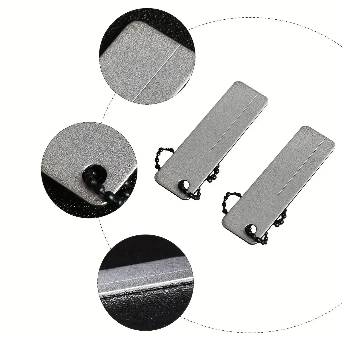 Mini Diamond Sharpening Stone  - Outdoor Camping Knife ulasan dan harga