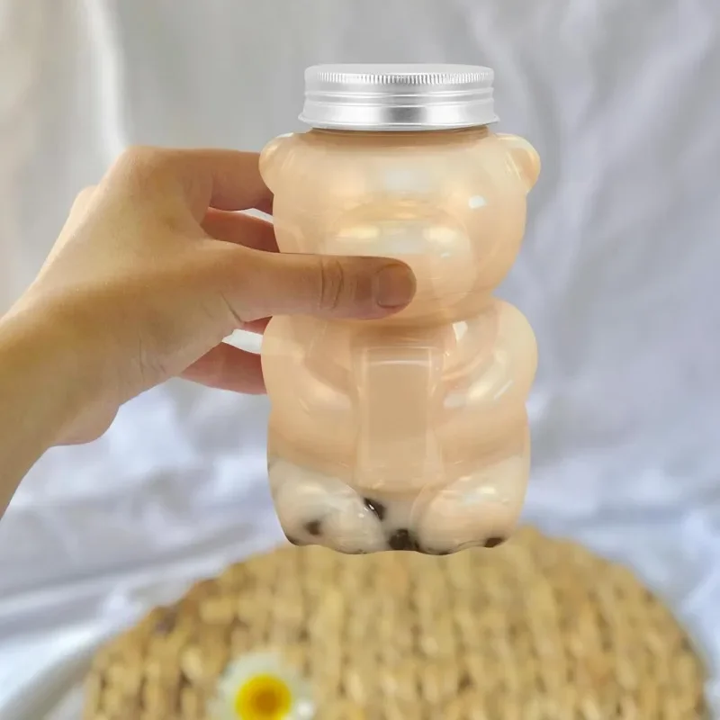 1/2/4/8/10PCS 500ml Transparen - Bear Canister ulasan dan harga