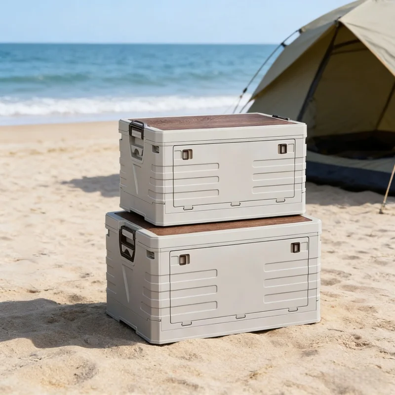 Car Storage Bin Outdoor Campin - Outdoor Camping Folding Storage Box ulasan dan harga