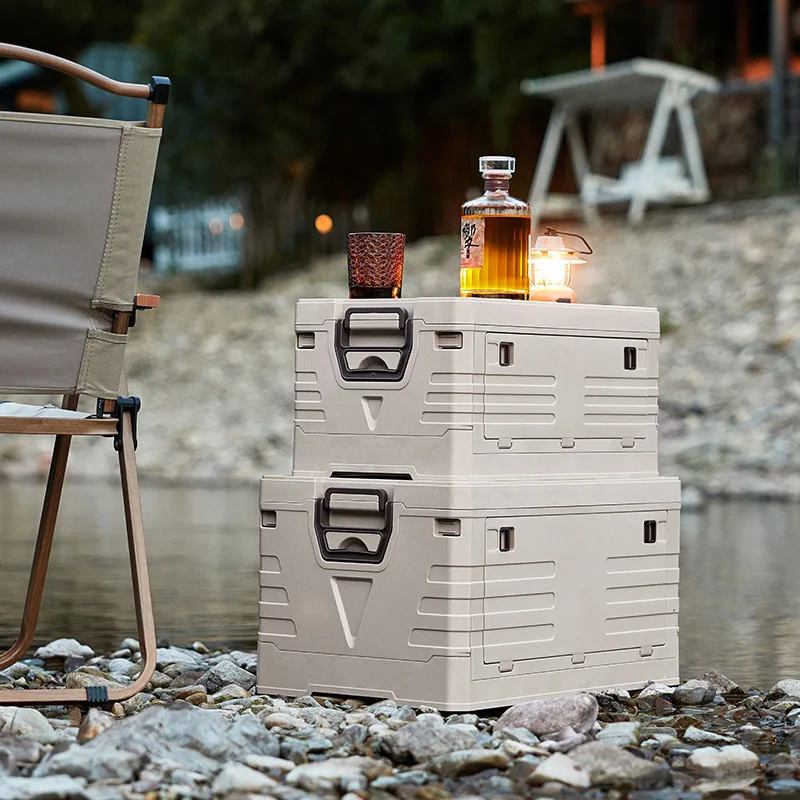Car Storage Bin Outdoor Campin - Outdoor Camping Folding Storage Box ulasan dan harga