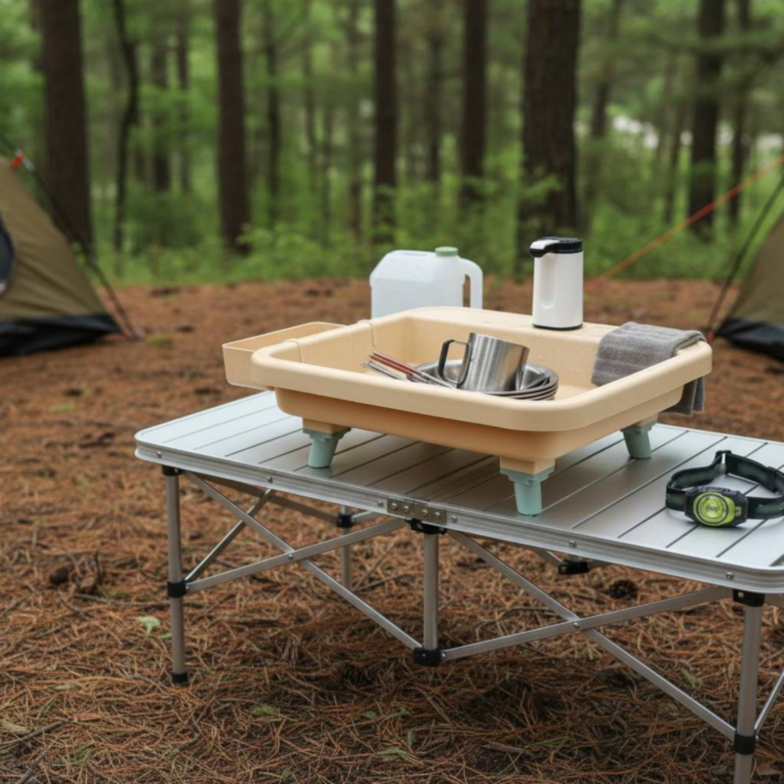 Portable Hand Washing Station  - Outdoor Camping ulasan dan harga