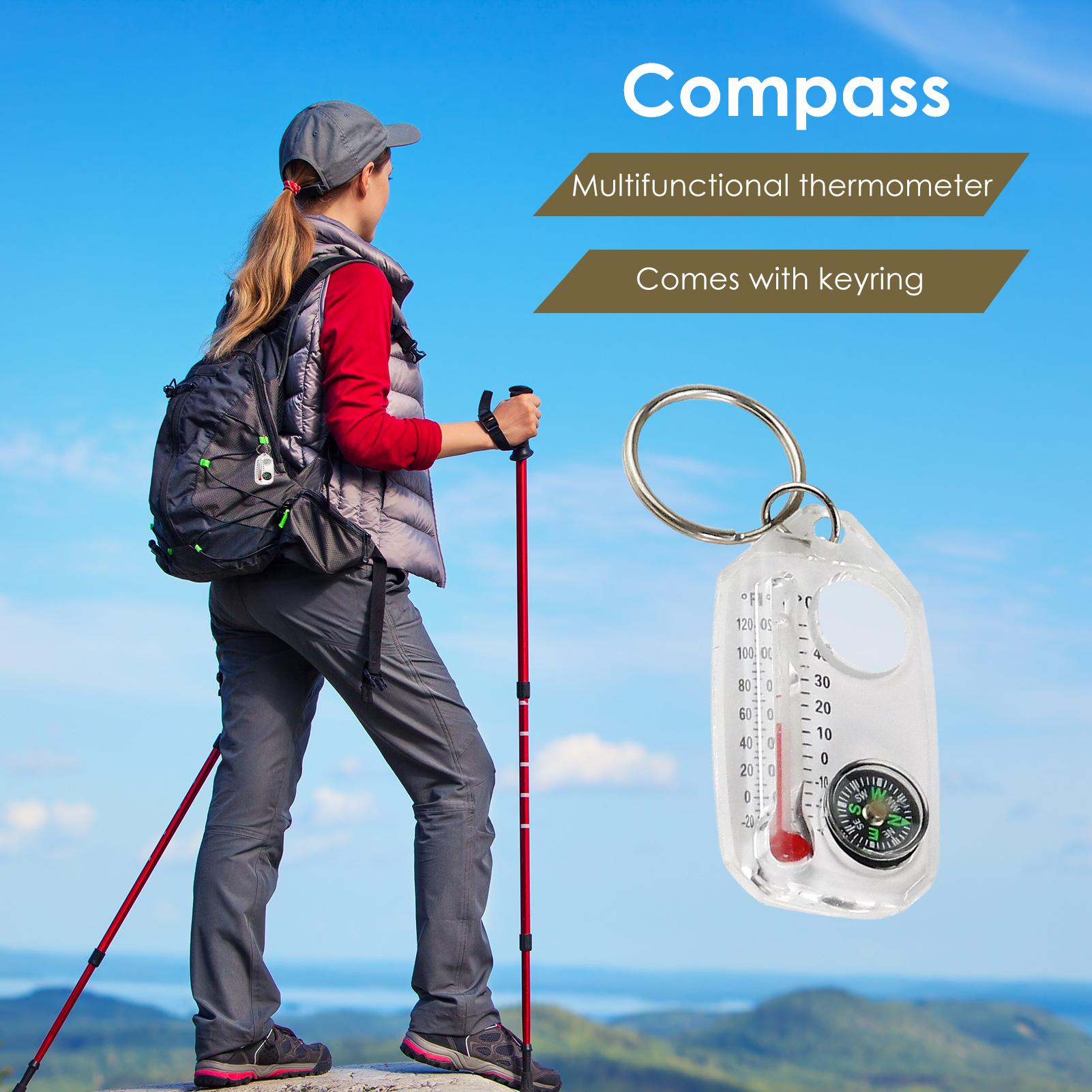 Outdoor Compass Keychain Outdo - Outdoor Camping Direct ulasan dan harga