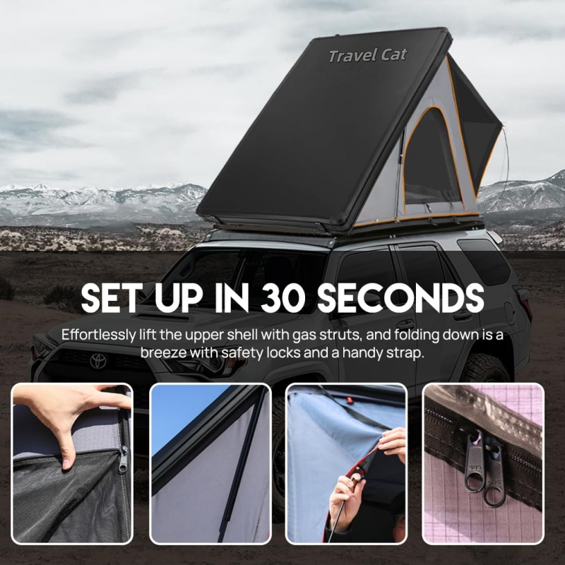 Roof Top Tent for Outdoor Camp - Outdoor Camping Automatic Quick Opening Tent ulasan dan harga