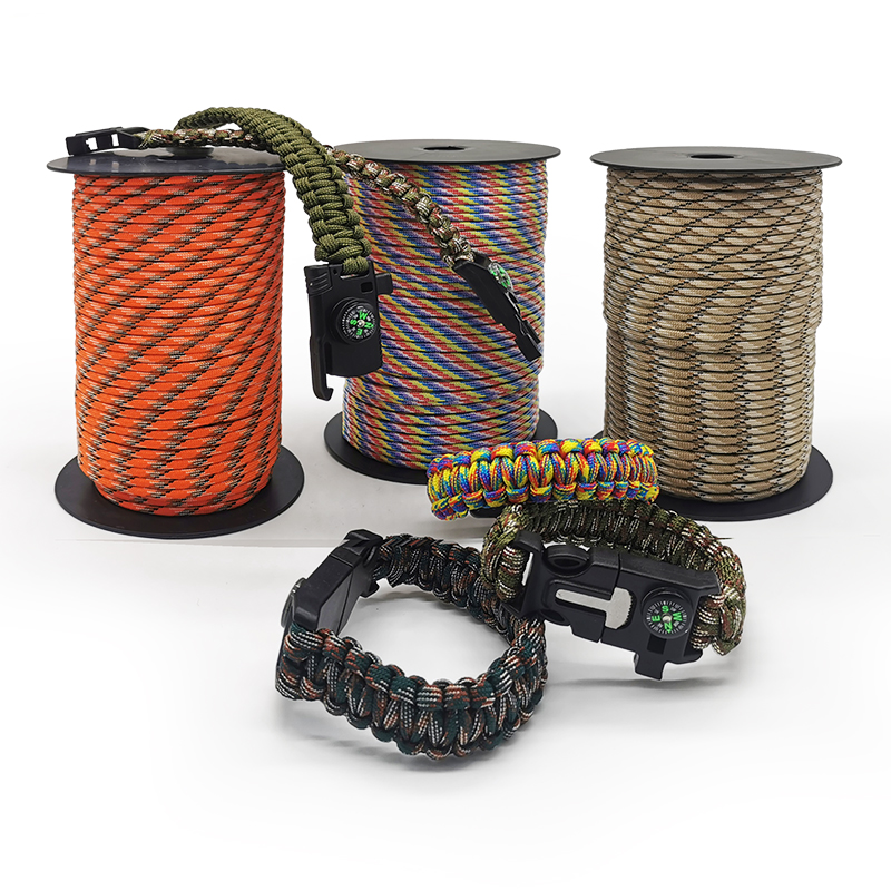 100M 550 Military Standard 7-C - Outdoor Camping Extension Cord ulasan dan harga