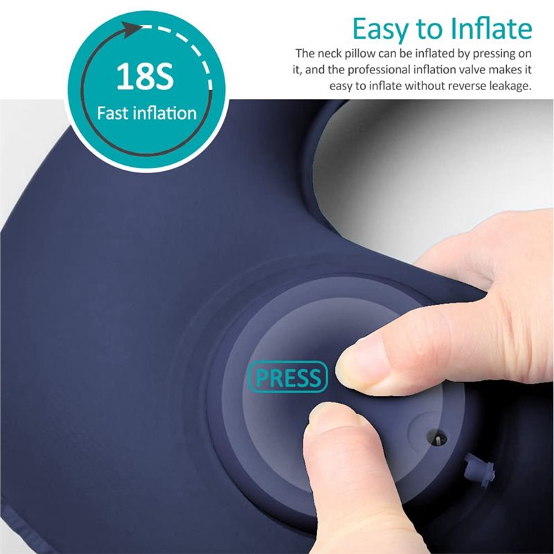 Inflatable Travel Pillow Ultra - Camp Pillow Compressible ulasan dan harga