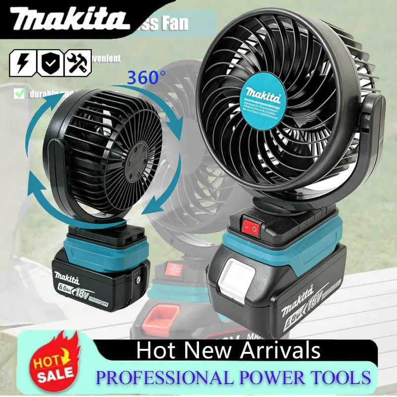 Makita Cordless Wireless Recha - Outdoor Camping Fan ulasan dan harga