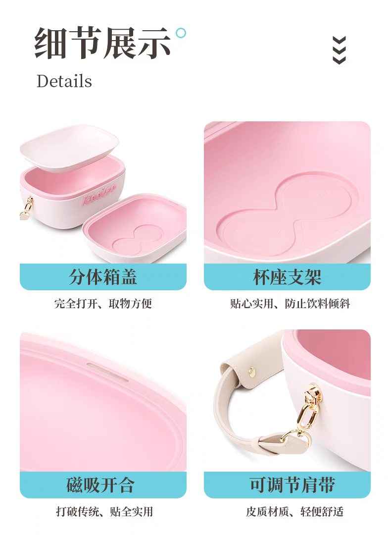 2025 New Dual-Zone Pink Mini C - Outdoor Camping Fridge ulasan dan harga